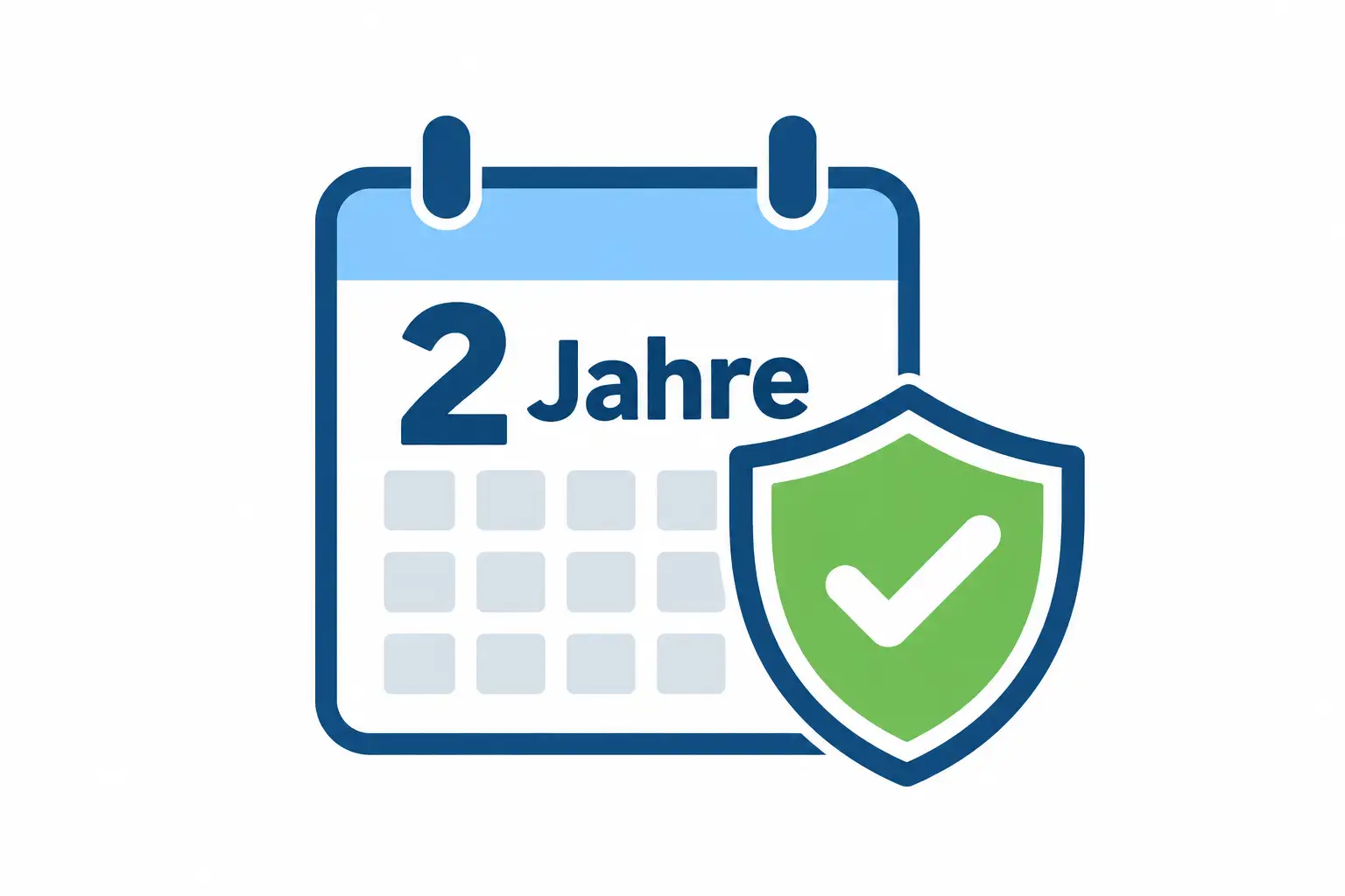 2 Jahre Gewährleistung