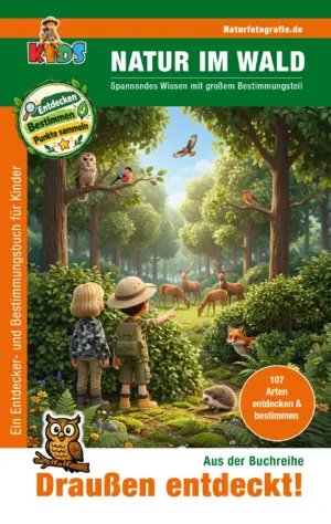 Naturfotografie.de - KIDS - Bestimmungsbuch - Entdeckerbuch für Kinder - Natur im Wald